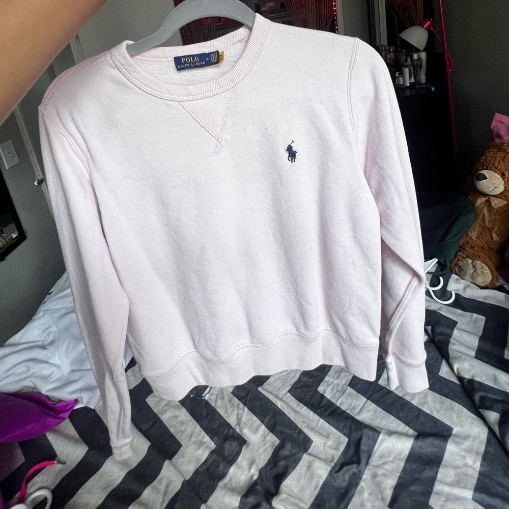 Light pink Polo Sweatshirt